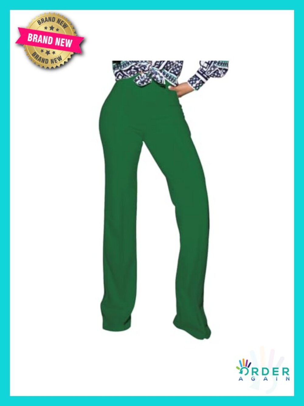 High Waisted Bootcut Pull On Dress Pants Women Stretchy Casual Work Pants